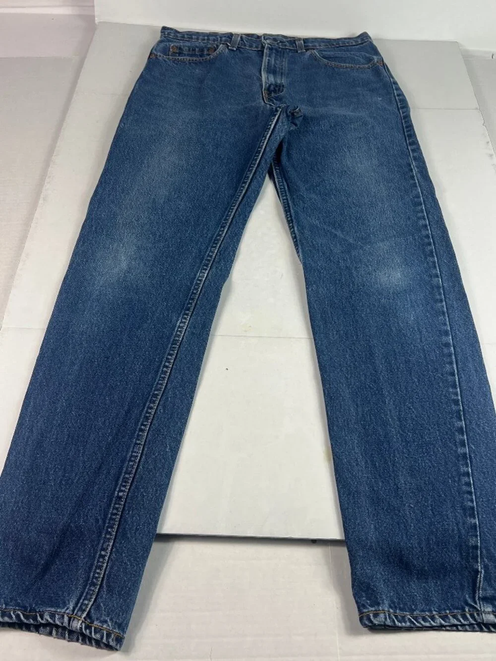 VTG 80s Levi's Jeans Men's 32x32* 505 Straight Blue Faded Cotton Denim Tag 34x34